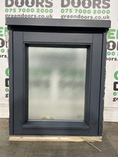 TOP HUNG CASEMENT WINDOW SMALL TINY FROSTED GLASS DOUBLE GLAZED USED WOODEN