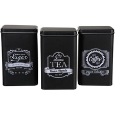Tea Coffee Sugar Canisters