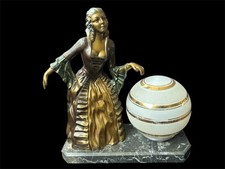 Art Deco French Mood Lamp With