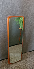 Retro Teak Lon rectangular wall mirror. VGC !! FREE UK P&P !!
