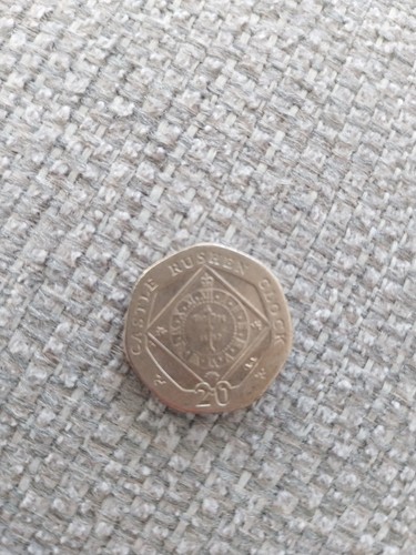20p isle man castle - 20p,