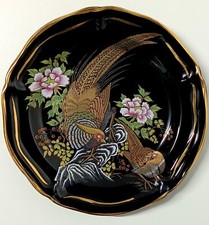 Black Decorative Plate