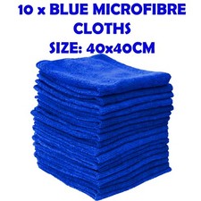 10 x LARGE MICROFIBRE CLEANING