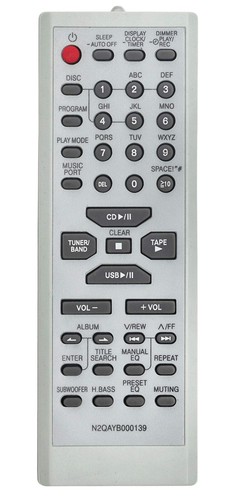 N2qayb000139 replaced remote - n2qayb000139,
