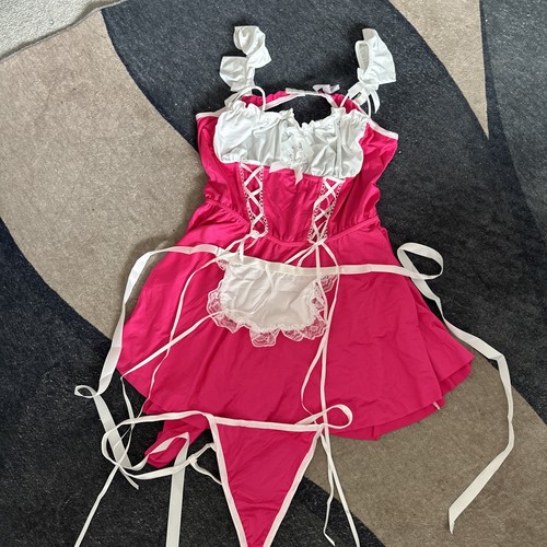 Sissy pink maid ribbon - sissy,