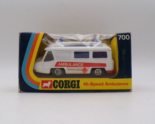 Corgi 700 speed - corgi, ambulance