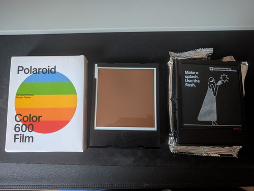 Polaroid colour instant film - polaroid,