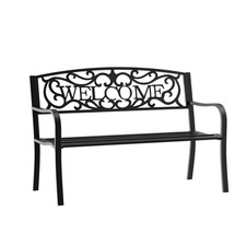 Outsunny Garden Bench Double