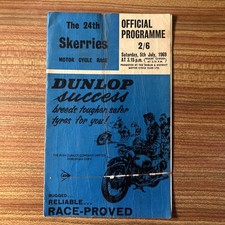 Skerries Motor Cycle Race programme, 5th July 1969, Dublin 
