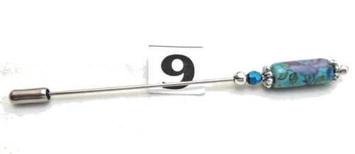 Decorative beaded hat pins 19 - beaded,