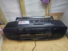 sony CFS-DW34L mega bass  fully working with new belts 