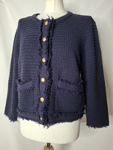 Cardigan crop boucle - me+em,