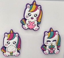 Cute Unicorn Set clogs shoe charms
