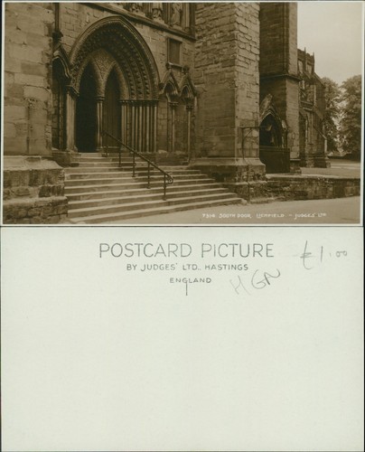 Lichfield south door judges - door,
