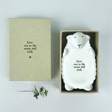 East of India Porcelain Sheep
