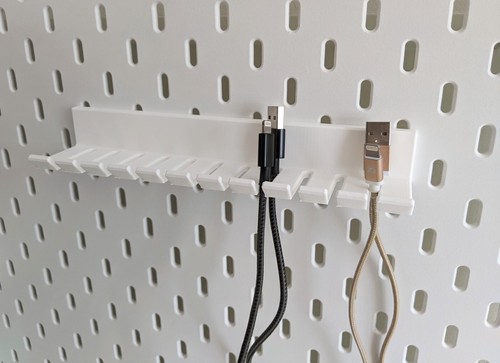 Cable tidy holder ikea skadis - cable,