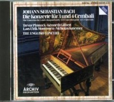 J. S. Bach Die Konzerte fur 3 und 4 Cembali/Trevor Pinnock The English Concert C