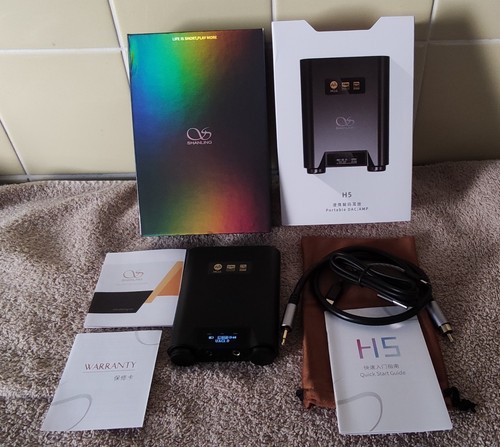 Shanling res portable - h5, hi-res