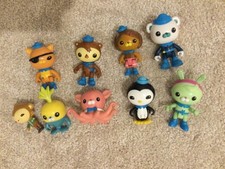 8Pcs Set The Octonauts Action