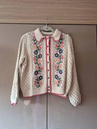 Boden cream crochet knit - boden,