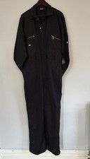 Dickies Black Cotton-Blend Boilersuit - UK 46R