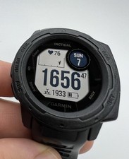 Garmin Instinct Tactical GPS Watch – Black – Non-Solar – Boxed – UK Seller  