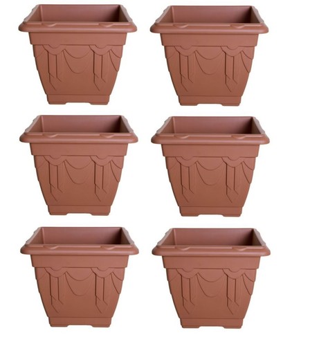 Terracotta square venetian - 6,