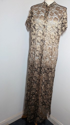 Wallis ombre lace maxi - ombre,