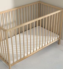 Ikea wooden cot - wooden, bed