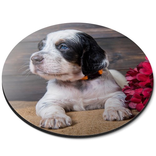 Round mouse mat blue eye - round,