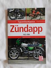 Zundapp Motorcycles 1922-1984 book Typenkompass GERMAN text Andy Schweitzer 2015