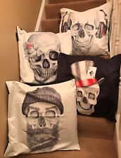 Skull And Rose Gothic 24"x24"