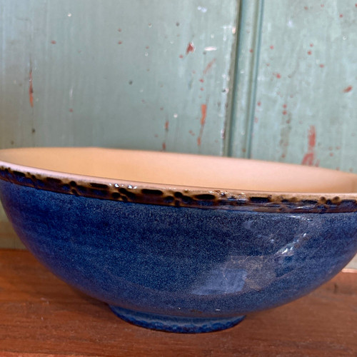 Blue brecon shallow bowl - , bhs