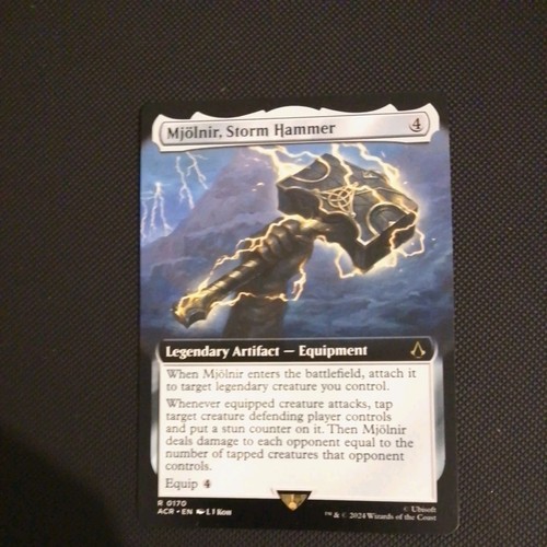 Mjolnir storm hammer - hammer, extended