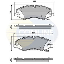 Brake Pads Set For Land Rover