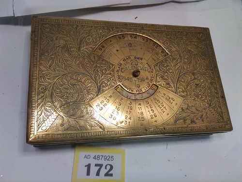 Perpetual calendar box 1945 - perpetual,