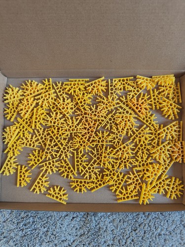 100 nex knex yellow 5 - 100, 5-way