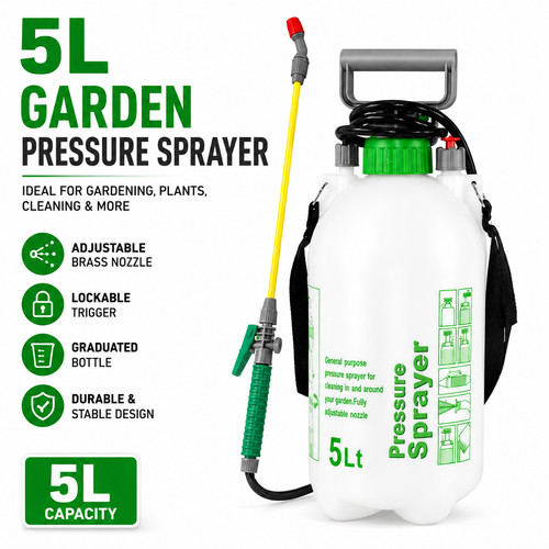 Garden pressure sprayer 5l - sprayer,