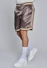 SikSilk Mens Brown Resort