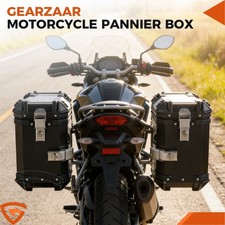 2Pcs 38L Motorcycle Saddle Box