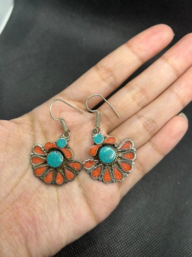 Vintage coral turquoise - vintage,