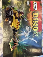 LEGO Dino 5882 Ambush Attack Full Set With Instructions And Damaged Box