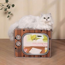 2 in 1 Vintage TV Shape Cat