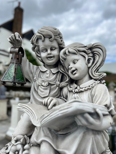 Concrete boy and - , girl