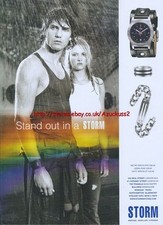 Storm Metro Watch 2005 Magazine Advert