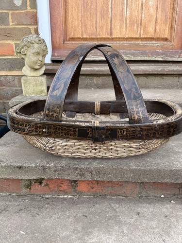 Vintage chinese bentwood woven - vintage,