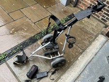 Powakaddy Freeway Electric Golf Trolley With Drinks Carrier & 18 Hole Battery