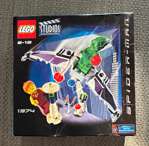 Lego studios spider - spider-man, green