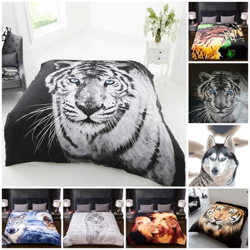 Animal throws luxury cosy - 3d,