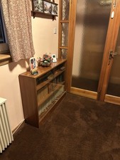Two Glass Fronted Book Cases